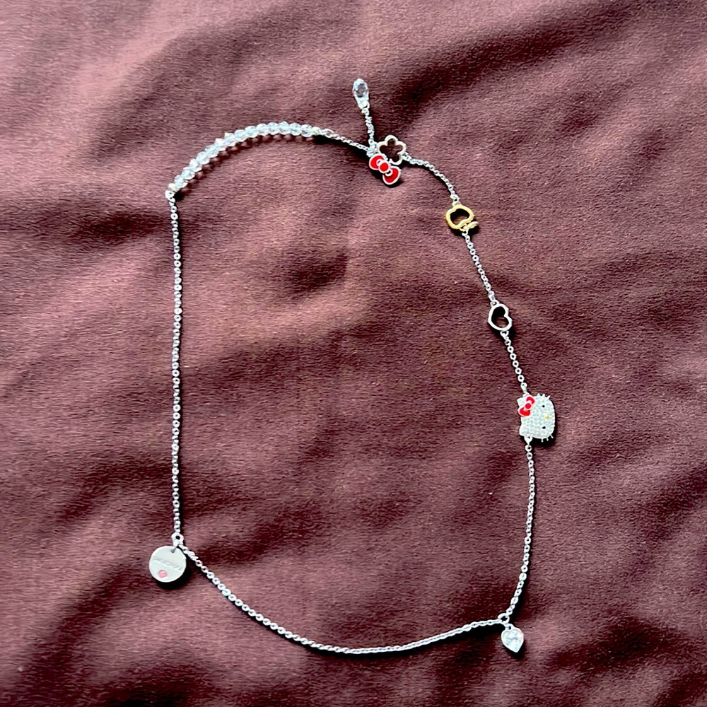 Very New Swarovski Hello Kitty Necklace